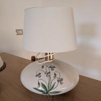 2 Lampade ceramica Deruta di Nicolini 