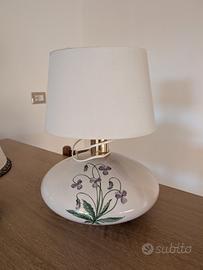 2 Lampade ceramica Deruta di Nicolini 