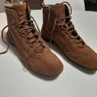 Stivetti Pirelli corse pelle scamosciata nuovi 40