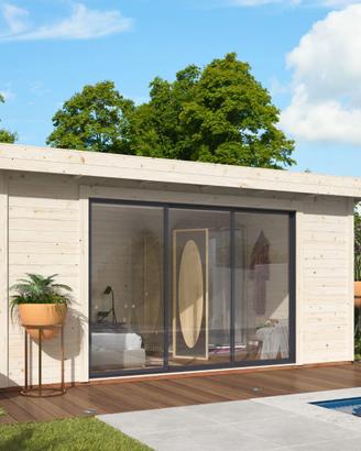 CASETTA LYDIA 450x330x237h porte scorrevoli 28mm