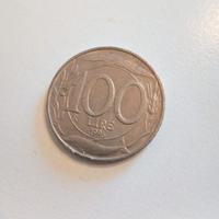 Moneta 100 Lire Anno 1996 Repubblica Italiana.