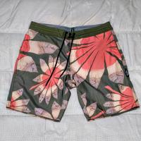 Boardshorts Volcom - Verde Floreale - Taglia 32