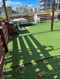 Prato erba sintetica