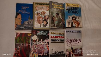  8 libri misti – Narrativa italiana e internaziona