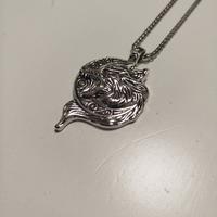 Collana Amuleto Lupo Mistico