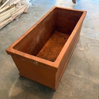 Grandi vasi terracotta rettangolare