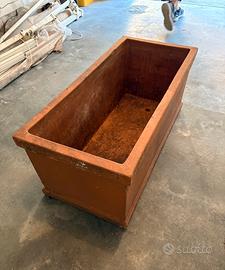 Grandi vasi terracotta rettangolare