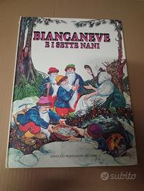 libro Biancaneve e i sette nani Mondadori vintage 
