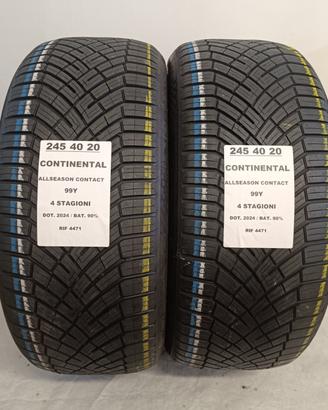 2 GOMME 245 40 20 CONTINENTAL 4 STAG RIF4471