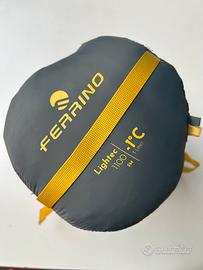 Sacco a pelo ferrino lightec -1°C 1100 SM nuovo