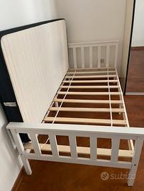 Letto singolo con materasso
