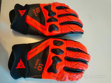 guanti moto dainese nuovi tg m8,5