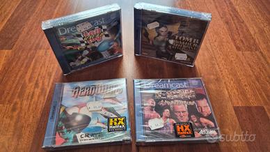 Lotto Sega Dreamcast sigillati