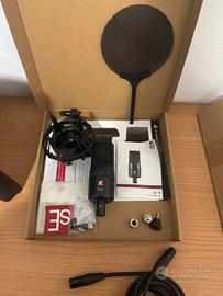 MICROFONO DA STUDIO KIT COMPLETO SE ELECTRONICS