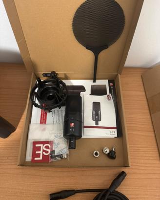 MICROFONO DA STUDIO KIT COMPLETO SE ELECTRONICS
