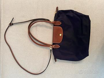 Longchamp Le Pliage S viola scuro