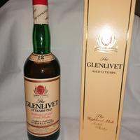 Scotch whisky Glenlivet 12 anni
