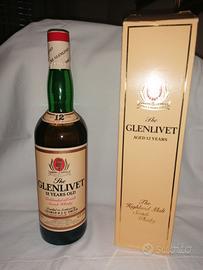 Scotch whisky Glenlivet 12 anni