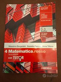 4 Matematica. rosso  terza edizione con tutor