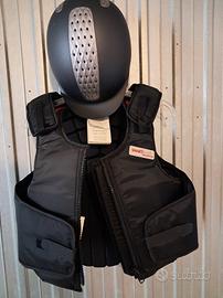 Gilet protezione, Casco e Pantaloni Equitazione 