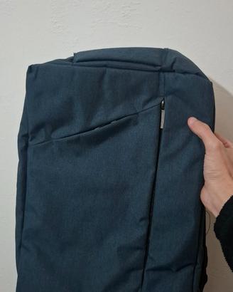 Zaino porta pc portatile blu scuro
