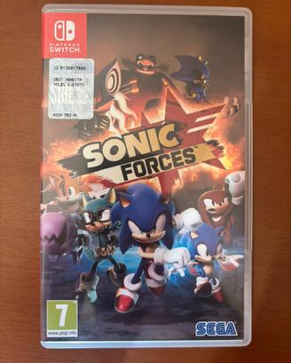 Sonic forces gioco per Nintendo switch