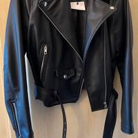 Giubotto Zara “Biker effetto pelle”