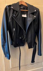 Giubotto Zara “Biker effetto pelle”