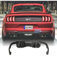 DIFFUSORE FORD MUSTANG 18-23 LOOK GT DOPPIA USCITA