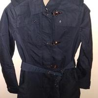 trench blu donna 