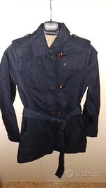 trench blu donna 