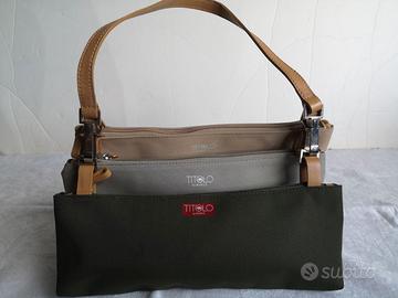 borsa tre tasche "Titolo" by Basile