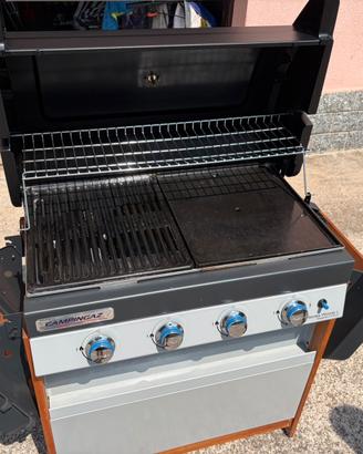 Bbq a gas campignaz serie 4 woody L