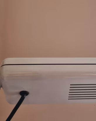 Lampada a piantana bianca, design Frattini – Relco