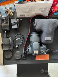 Canon EOS 700D + obiettivo 18-55 mm – Ottime condi