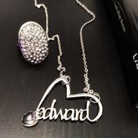 Lotto TWILIGHT Collana Anello Libro Portapenne