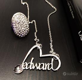 Lotto TWILIGHT Collana Anello Libro Portapenne