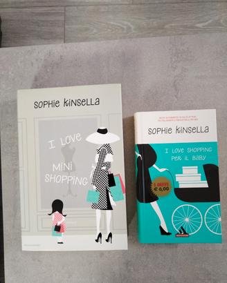 Set 2 libri serie I LOVE SHOPPING di S. Kinsella