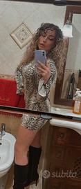 Vestito leopardato