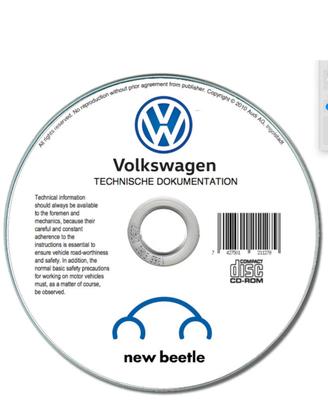 Volkswagen New Beetle (1998-2011) manuale officina
