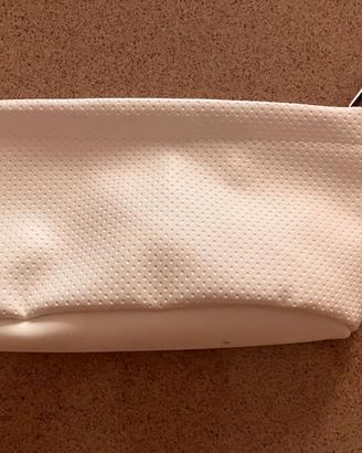 Pochette / Beauty Case Braun – bianco perlato