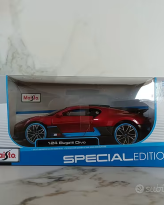 Modellino Bugatti Divo Maisto 1:24 - NUOVO