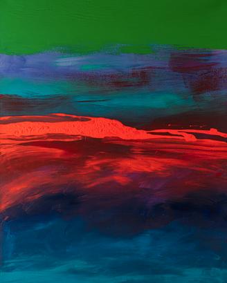 Quadro in acrilico su tela con telaio