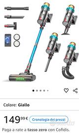Aspirapolvere Senza Fili 600W/50kPa