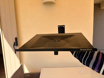 Porta tv girevole da muro