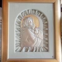 quadro icona argento 925