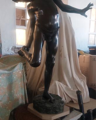 scultura in bronzo di Annibale De Lotto