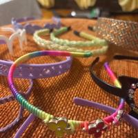 Set composto da 11 cerchietti x capelli