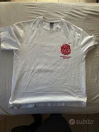 T-shirt bianca oversize “just chill” M