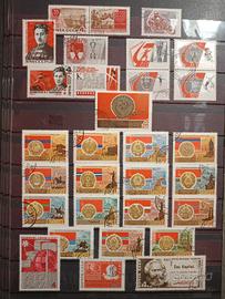 Francobolli Russia 1967 US 98 valori+3 BF